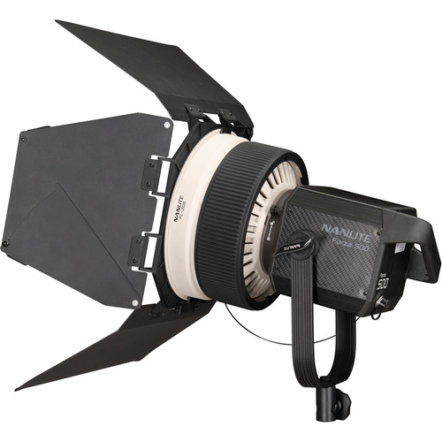 Nanlite FL-20G Fresnel + Barndoors (Bowens S-Type)