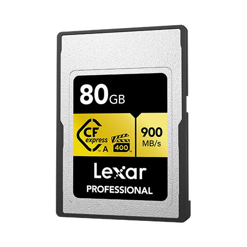 بطاقة ذاكرة ليكسار بروفيشنال CFexpress Type A GOLD Series